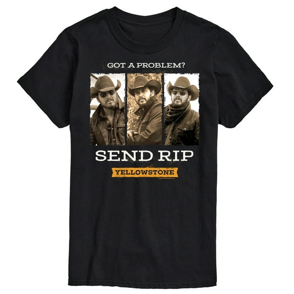 Yellowstone - Got A Problem Send Rip - Men's Short Sleeve Graphic T-Shirt