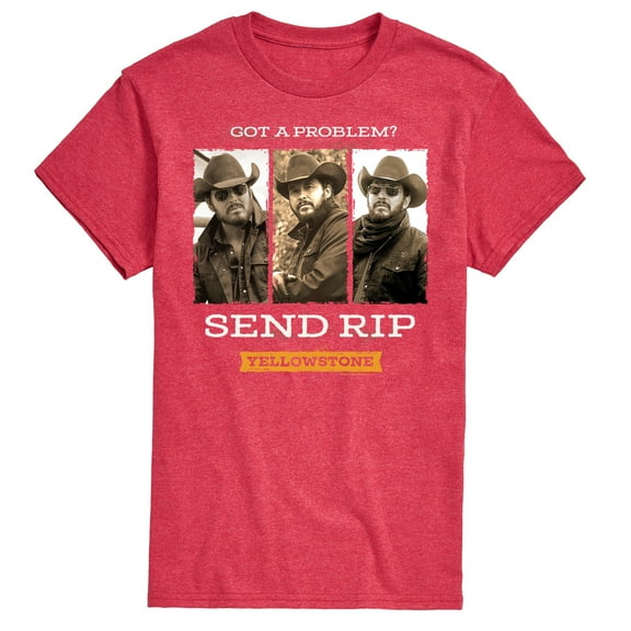 Yellowstone - Got A Problem Send Rip - Men's Short Sleeve Graphic T-Shirt