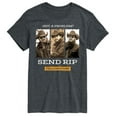 thumbnail image 1 of Yellowstone - Got A Problem Send Rip - Men's Short Sleeve Graphic T-Shirt, 1 of 6