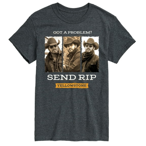 Yellowstone - Got A Problem Send Rip - Men's Short Sleeve Graphic T-Shirt