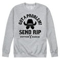 thumbnail image 1 of Yellowstone - Got Problem Rip - Men's Crewneck Fleece Pullover, 1 of 5