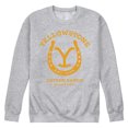 thumbnail image 1 of Yellowstone - Horseshoe Lockup - Men's Crew Neck Fleece Pullover, 1 of 6