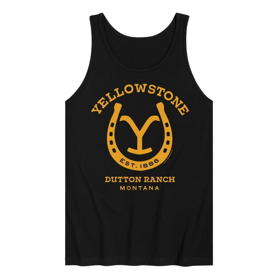 Yellowstone - Horseshoe Lockup - Men's Jersey Tank Top