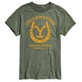 thumbnail image 1 of Yellowstone - Horseshoe Lockup - Men's Short Sleeve Graphic T-Shirt, 1 of 6