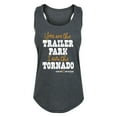 thumbnail image 1 of Yellowstone - I Am Tornado - Women's Racerback Tank Top, 1 of 5
