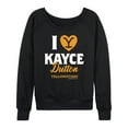 thumbnail image 1 of Yellowstone - I Love Kayce - Ladie's French Terry Long Sleeve Shirt, 1 of 5