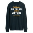 thumbnail image 1 of Yellowstone - I'd Like To End This Day With A Victory - Men's Long Sleeve T-Shirt, 1 of 6