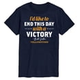 thumbnail image 1 of Yellowstone - I'd Like To End This Day With A Victory - Men's Short Sleeve Graphic T-Shirt, 1 of 6