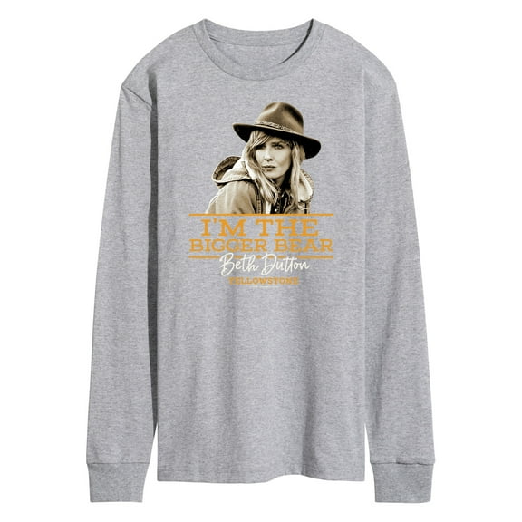 Yellowstone - I'm The Bigger Bear - Men's Long Sleeve T-Shirt