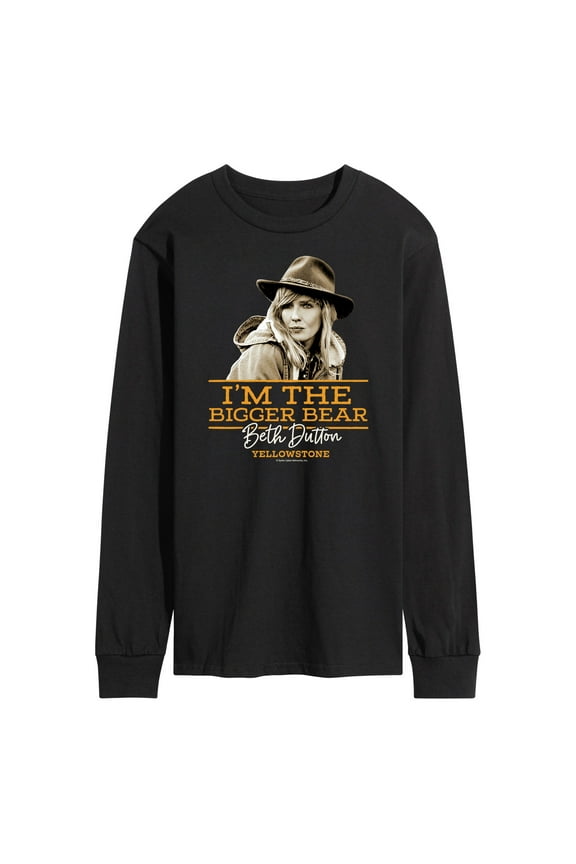 - I'm The Bigger Bear - Men's Long Sleeve T-Shirt