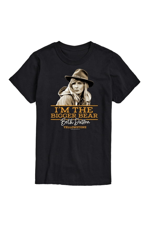 - I'm The Bigger Bear - Men's Short Sleeve Graphic T-Shirt
