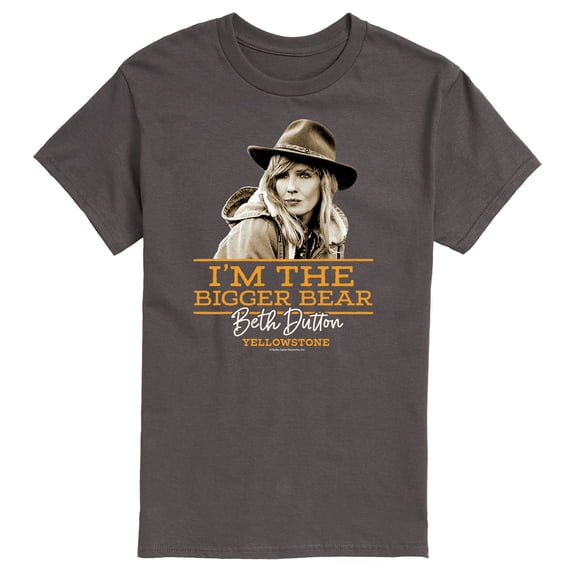 Yellowstone - I'm The Bigger Bear - Men's Short Sleeve Graphic T-Shirt