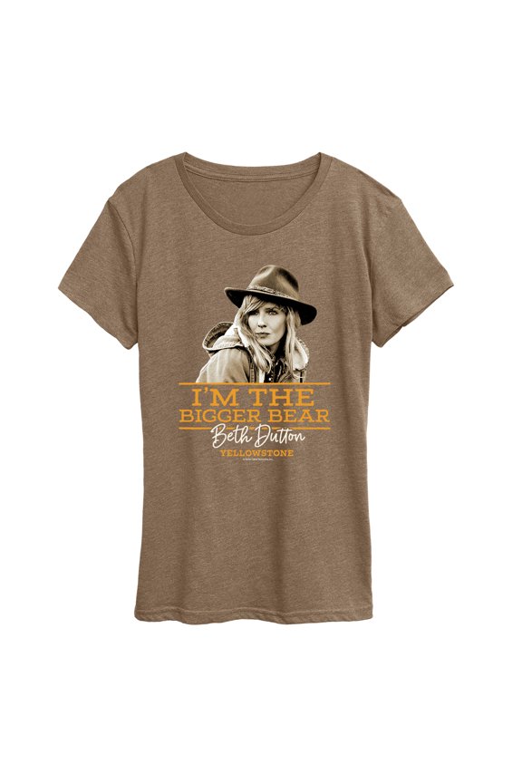- I'm The Bigger Bear - Women's Short Sleeve Graphic T-Shirt