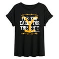 thumbnail image 1 of Yellowstone - Its Too Early For This Rip Wheeler - Women's Oversized Graphic T-Shirt, 1 of 6