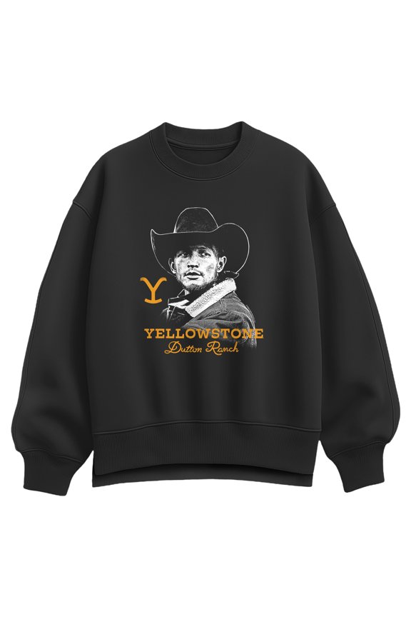 - JI'mmy Oversized Fleece Crew Sweatshirt