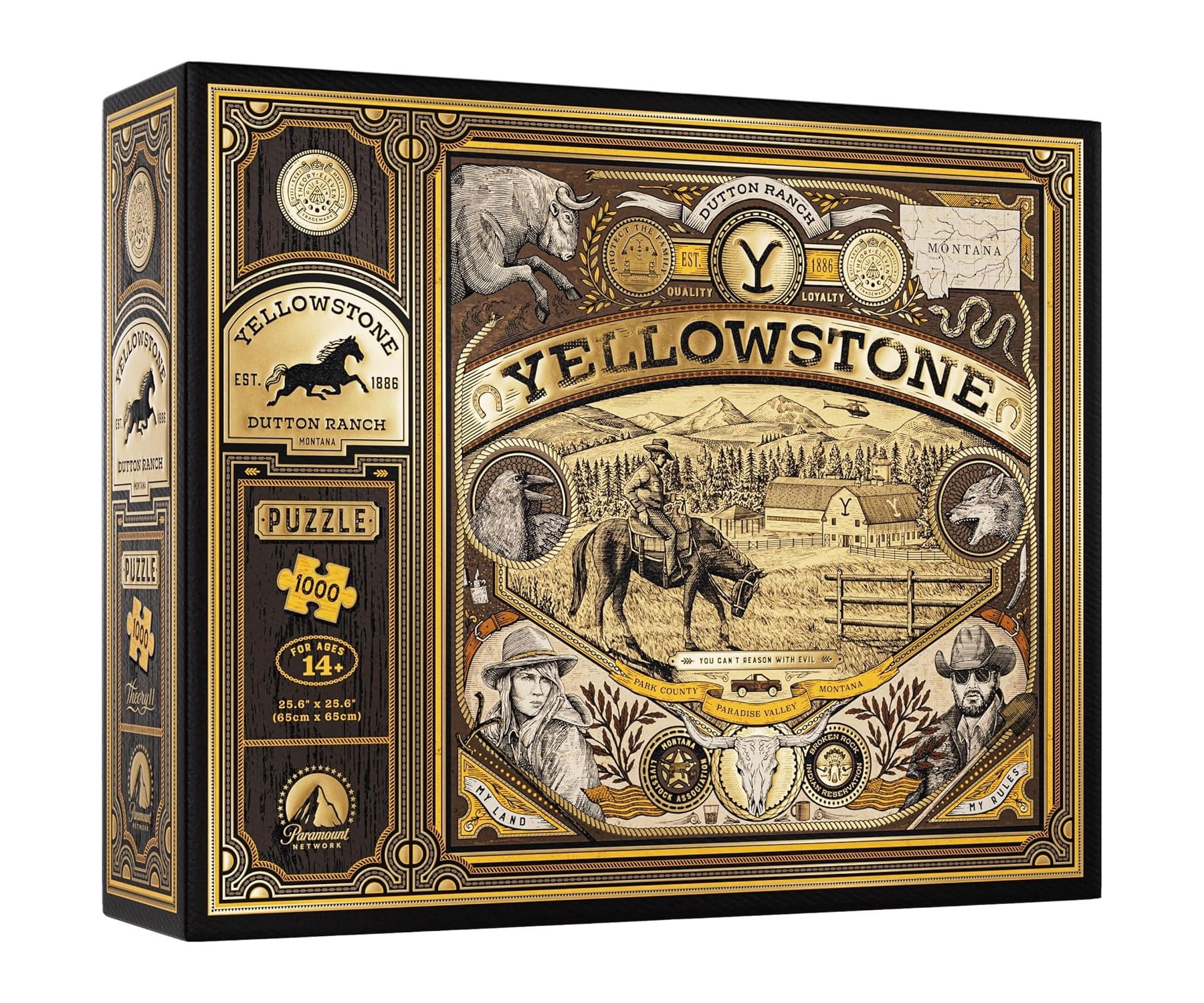 Yellowstone Jigsaw Puzzle, 1,000 Pieces