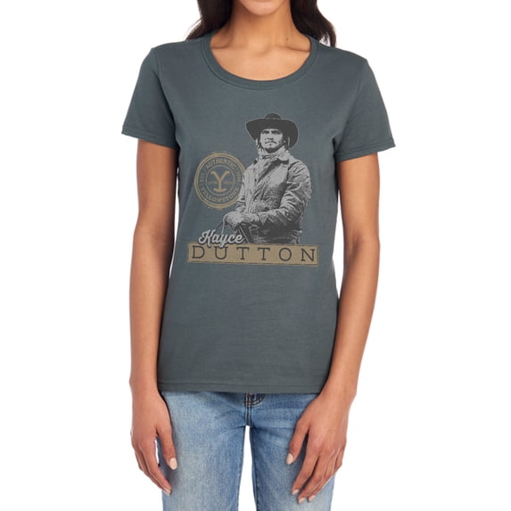 Yellowstone Kayce Dutton Women's T Shirt, Charcoal, Small