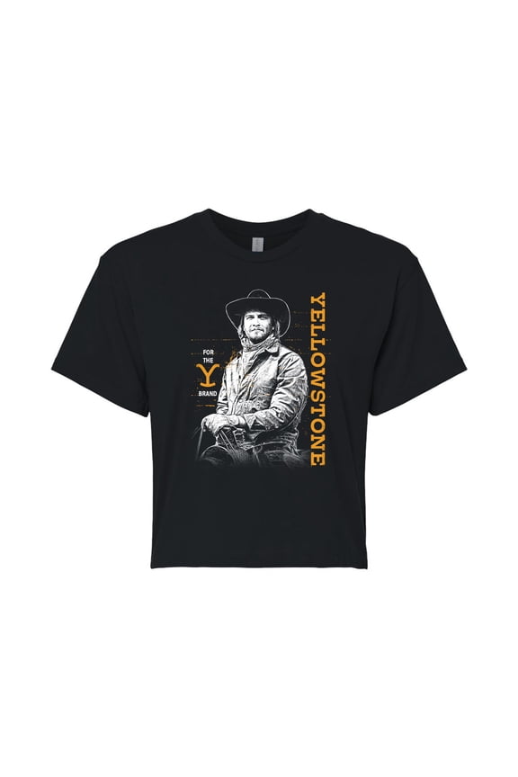 - Kayce - Juniors Cropped Graphic T-Shirt