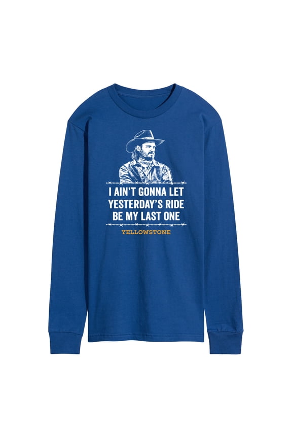 - Kayce Yesterdays Ride - Men's Long Sleeve T-Shirt
