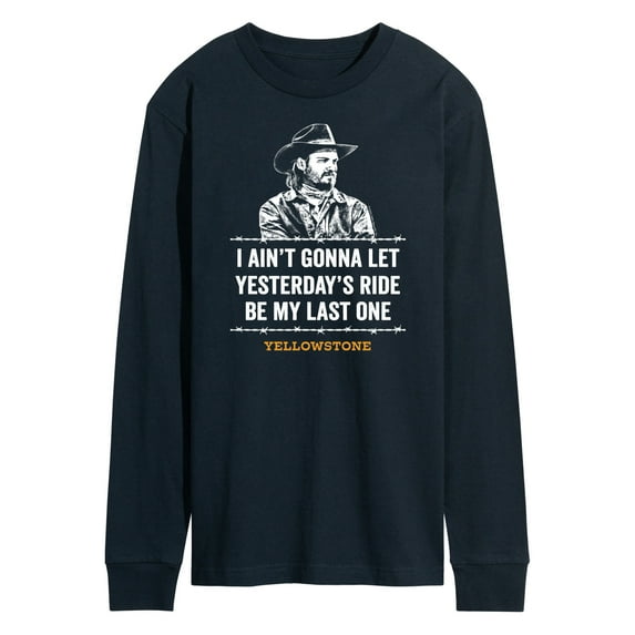 Yellowstone - Kayce Yesterdays Ride - Men's Long Sleeve T-Shirt