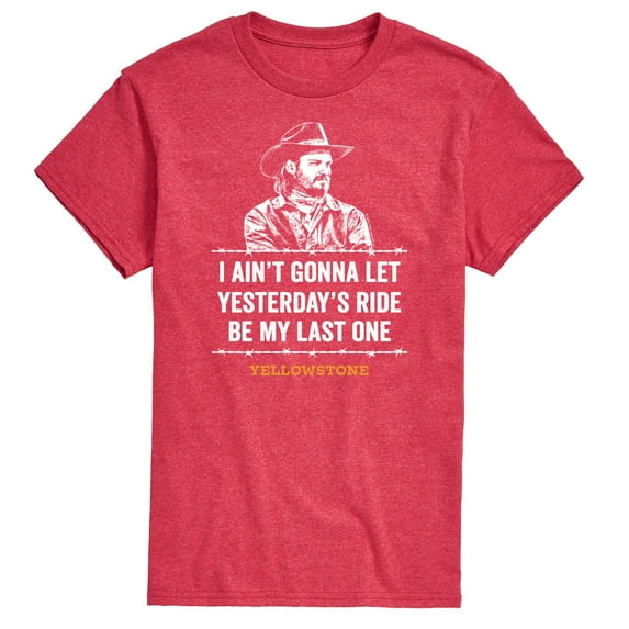 Yellowstone - Kayce Yesterdays Ride - Men's Short Sleeve Graphic T-Shirt