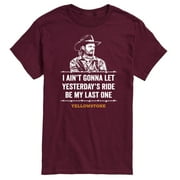 Yellowstone - Kayce Yesterdays Ride - Mens Short Sleeve Graphic T-Shirt