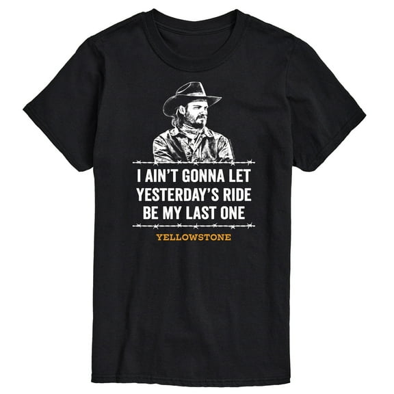 Yellowstone - Kayce Yesterdays Ride - Men's Short Sleeve Graphic T-Shirt
