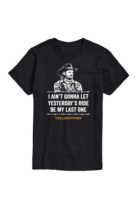 - Kayce Yesterdays Ride - Men's Short Sleeve Graphic T-Shirt