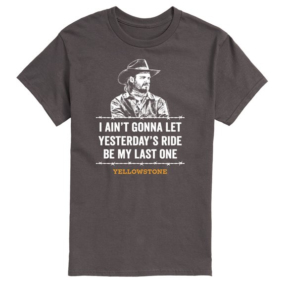 Yellowstone - Kayce Yesterdays Ride - Men's Short Sleeve Graphic T-Shirt