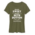 thumbnail image 1 of Yellowstone - Kinds Sweet, Kinda Beth - Women's Short Sleeve Graphic T-Shirt, 1 of 4