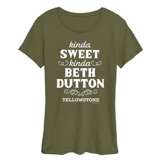 Yellowstone - Kinds Sweet, Kinda Beth - Women's Short Sleeve Graphic T-Shirt