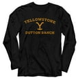 thumbnail image 1 of Yellowstone Light Logo Black Long Sleeve T-Shirt, 1 of 2