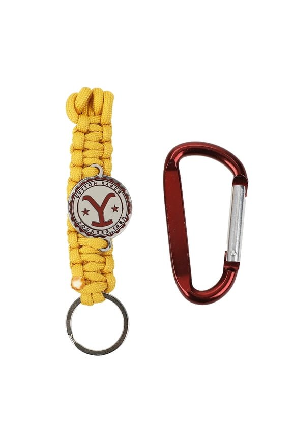 Yellowstone Logo Carabiner Clip Keychain