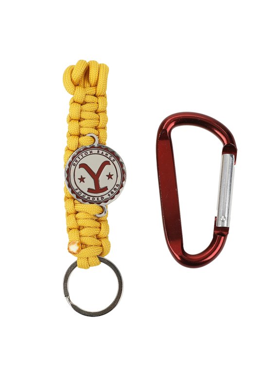 Yellowstone Logo Carabiner Clip Keychain