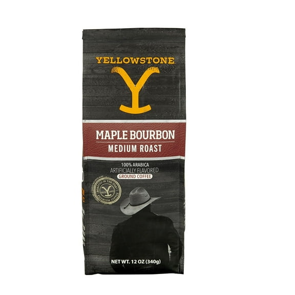 Yellowstone Maple Bourbon Medium Roast Ground Coffee 12 oz