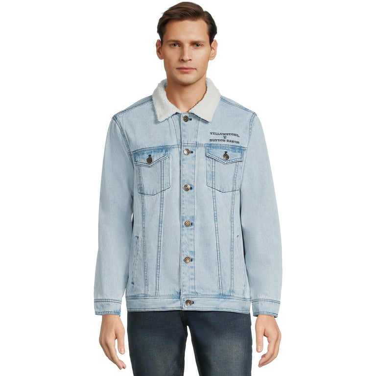 Big mens hotsell denim jacket