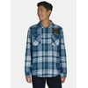 Actual Color: Blue Plaid, Clothing Size: 3XL