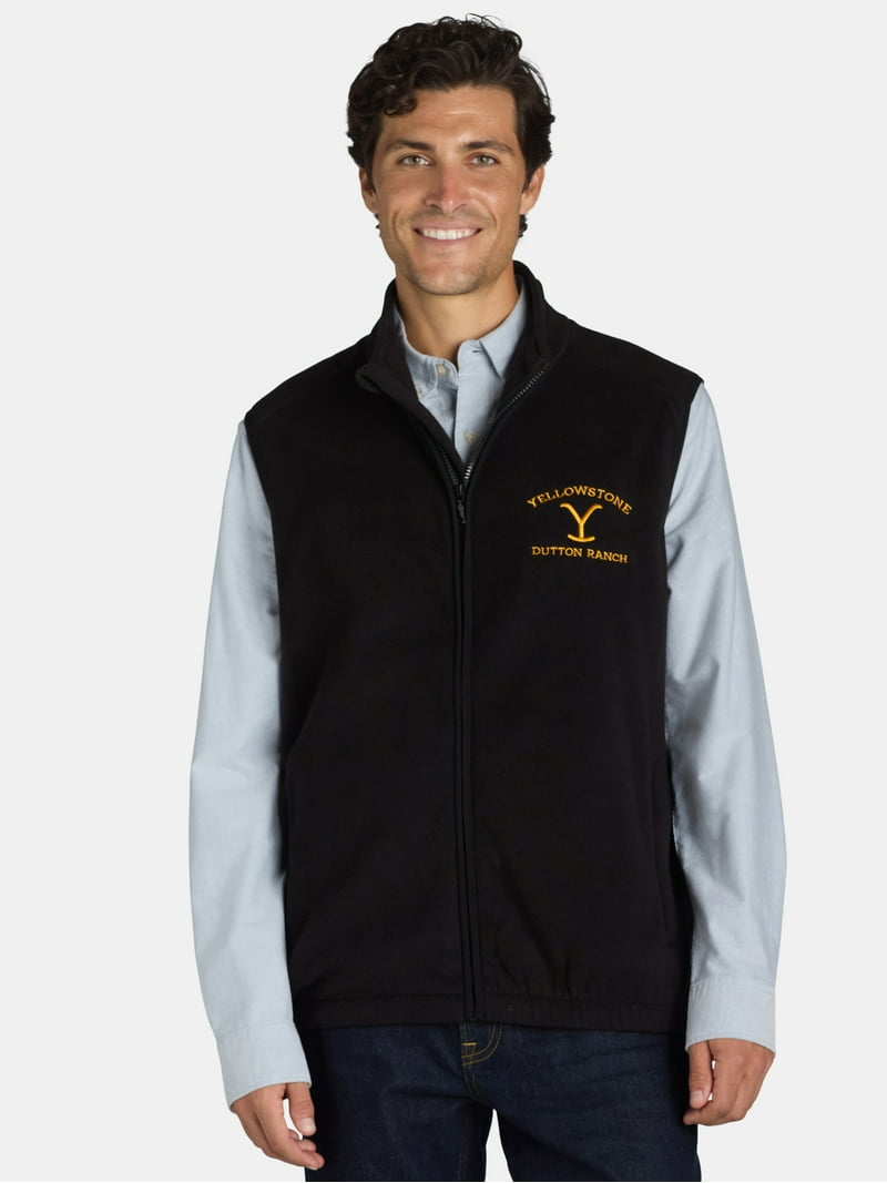 新品 Russeluno ラッセルノ FLEECE VEST サイズ 6 Yellowstone Men's & Big Men's Dutton Ranch Polar Fleece Vest