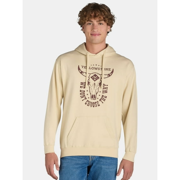 Yellowstone Men's and Big Men’s Graphic Hoodie Sweatshirt, Sizes XS-3XL