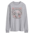 thumbnail image 1 of Yellowstone - Montana Skull Dutton Ranch Men's Long Sleeve Graphic T-Shirt, 1 of 5