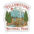 thumbnail image 1 of Yellowstone National Park - 12" Vinyl Sticker Waterproof Decal, 1 of 1