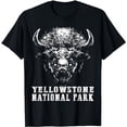 thumbnail image 1 of Yellowstone National Park Buffalo - American Bison Buffalo T-Shirt, 1 of 5