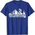 thumbnail image 1 of Yellowstone National Park I Love Hiking Wanderlust Unisex T-Shirt for Men Women Kids Toddler,Royal Blue Color,Size 4T, 1 of 5