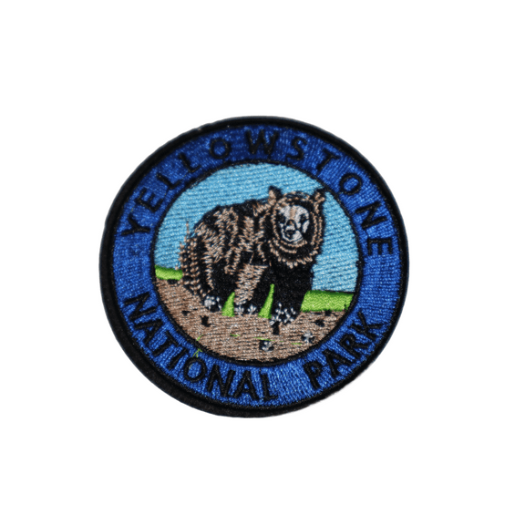 Yellowstone National Park Iron On Travel Patch