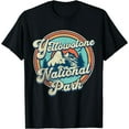 thumbnail image 1 of Yellowstone National Park T-Shirt Black Small, 1 of 4