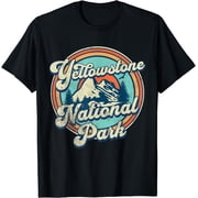Yellowstone National Park T-Shirt Black Small