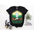 thumbnail image 1 of Yellowstone National Park US Vintage Bison T-Shirt, USA Wyoming Parks Lover Retro Gifts, Adventure Camping Hiking Travel Souvenirs Present,, 1 of 2