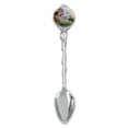 thumbnail image 1 of Yellowstone National Park Wyoming Montana Idaho Animals Wolf Bear Fox Bison Novelty Collectible Demitasse Tea Coffee Spoon, 1 of 4