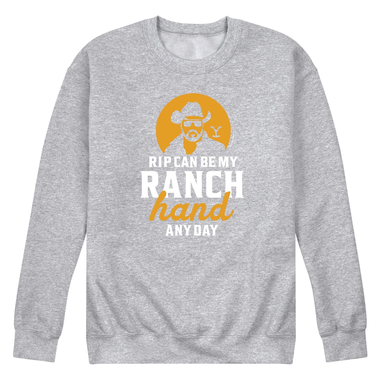 Yellowstone Official Yellowstone Merchandise Men's Crew Neck Fleece