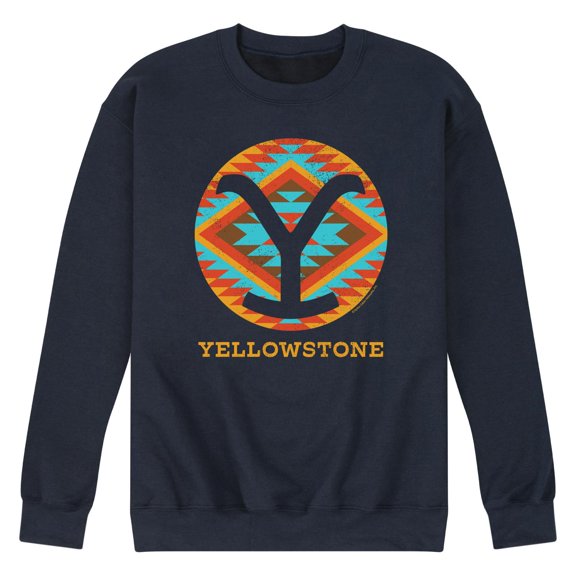 Yellowstone - Official Yellowstone Merchandise - Men's Crew Neck Fleece Pullover